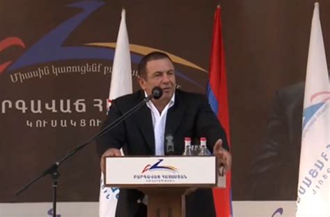 Գագիկ Ծառուկյանի քարոզարշավը՝ Նոյեմբերյանում